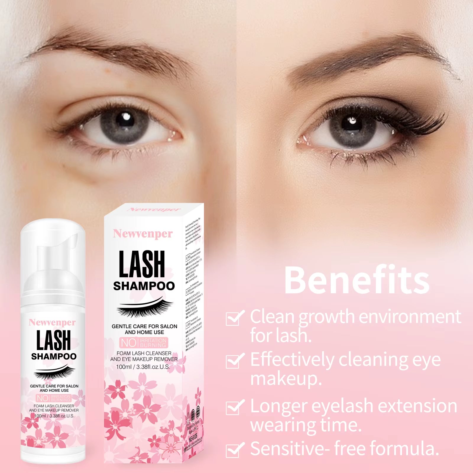 Luxury Lash Cleanser Kit – Extend Your Lash Life
