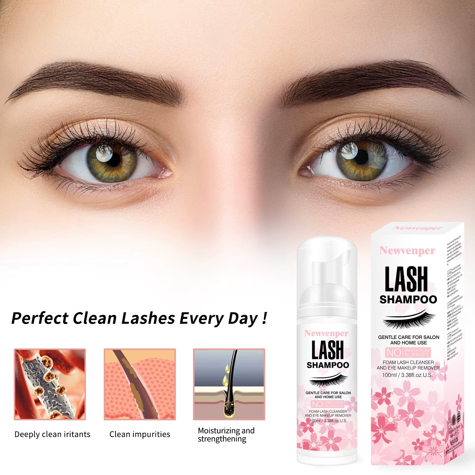 Luxury Lash Cleanser Kit – Extend Your Lash Life