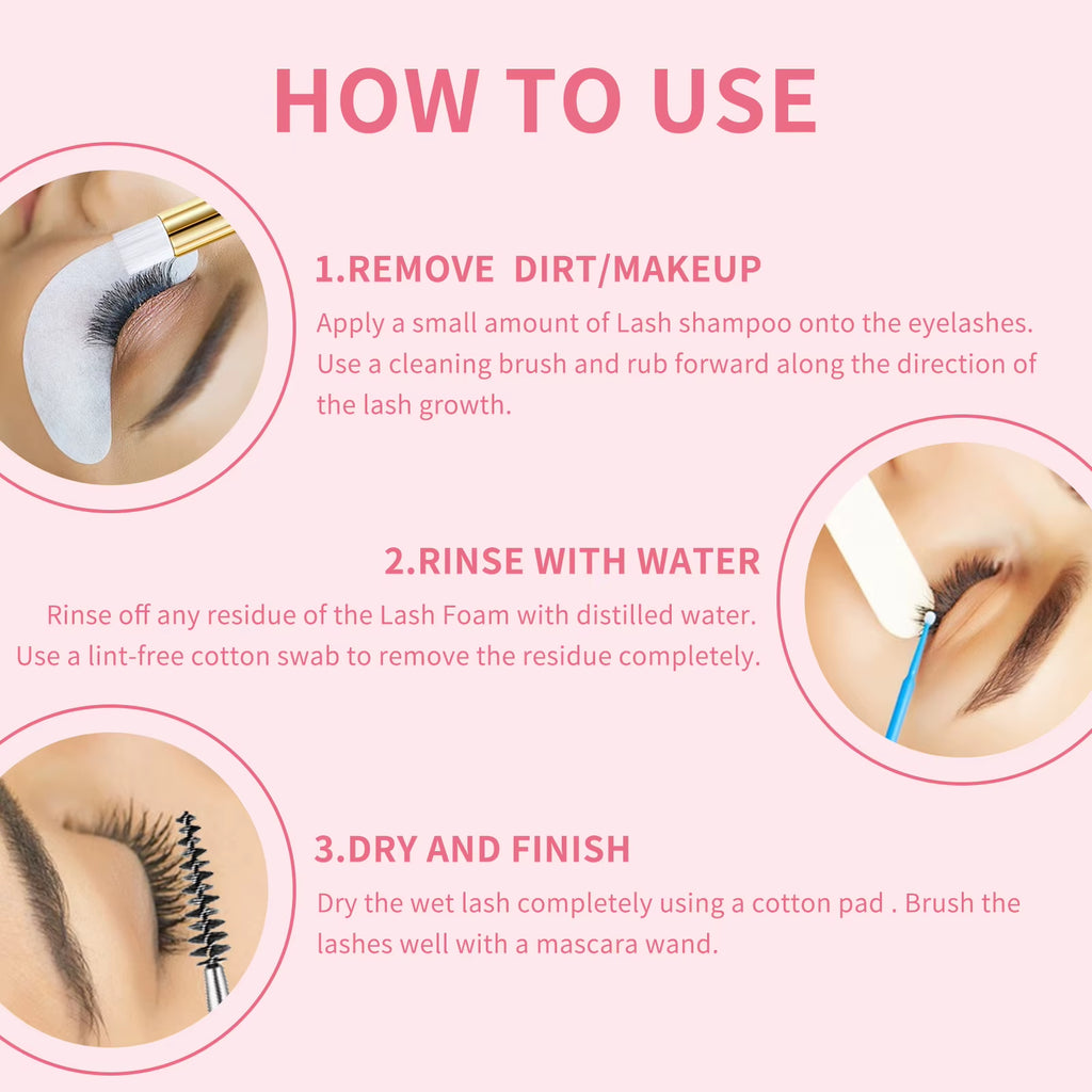 Luxury Lash Cleanser Kit – Extend Your Lash Life