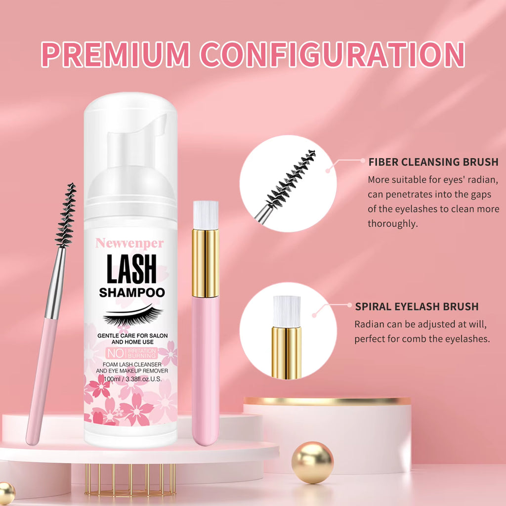 Luxury Lash Cleanser Kit – Extend Your Lash Life